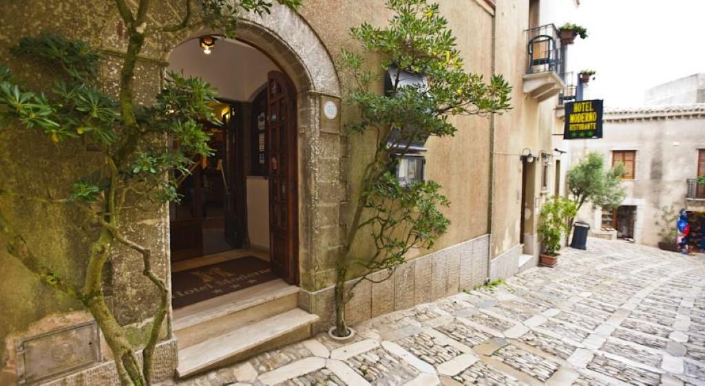 Hotel Moderno Erice Buitenkant foto